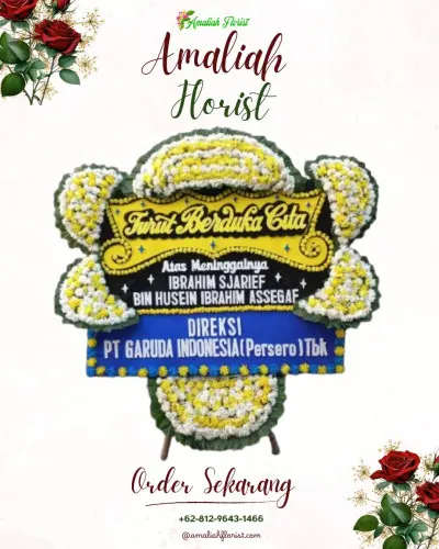 Papan Bunga Duka di Tanjung Selamat